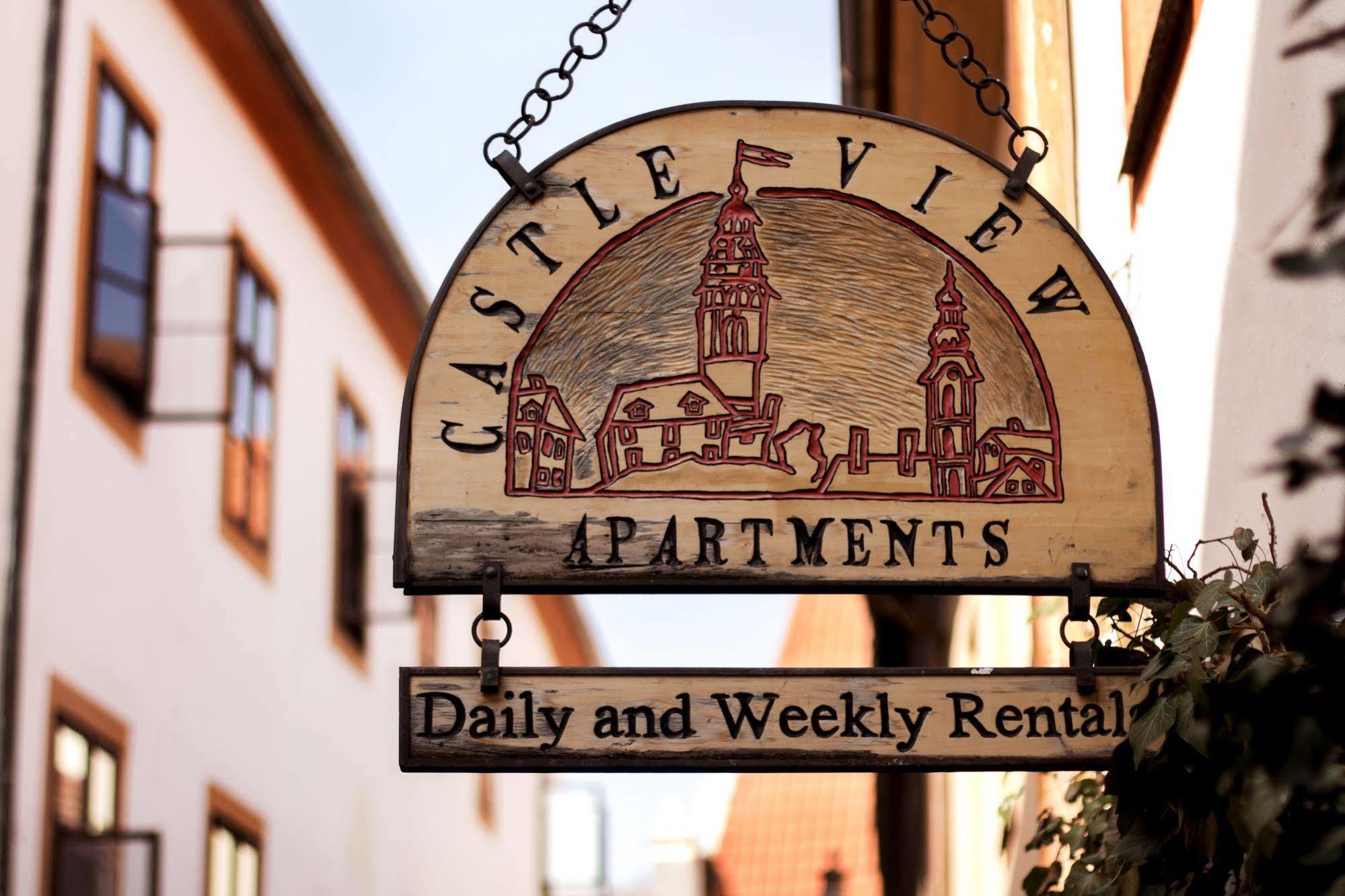 Castle View Apartments Cesky Krumlov Ngoại thất bức ảnh